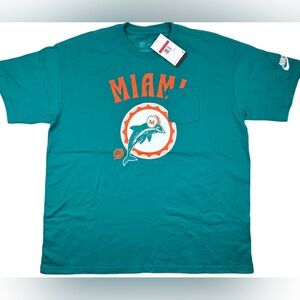 Nike Men’s Miami Dolphins Football Loose‎ Teeshirt NWT Size L